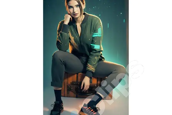 Cyberpunk Female Portrait