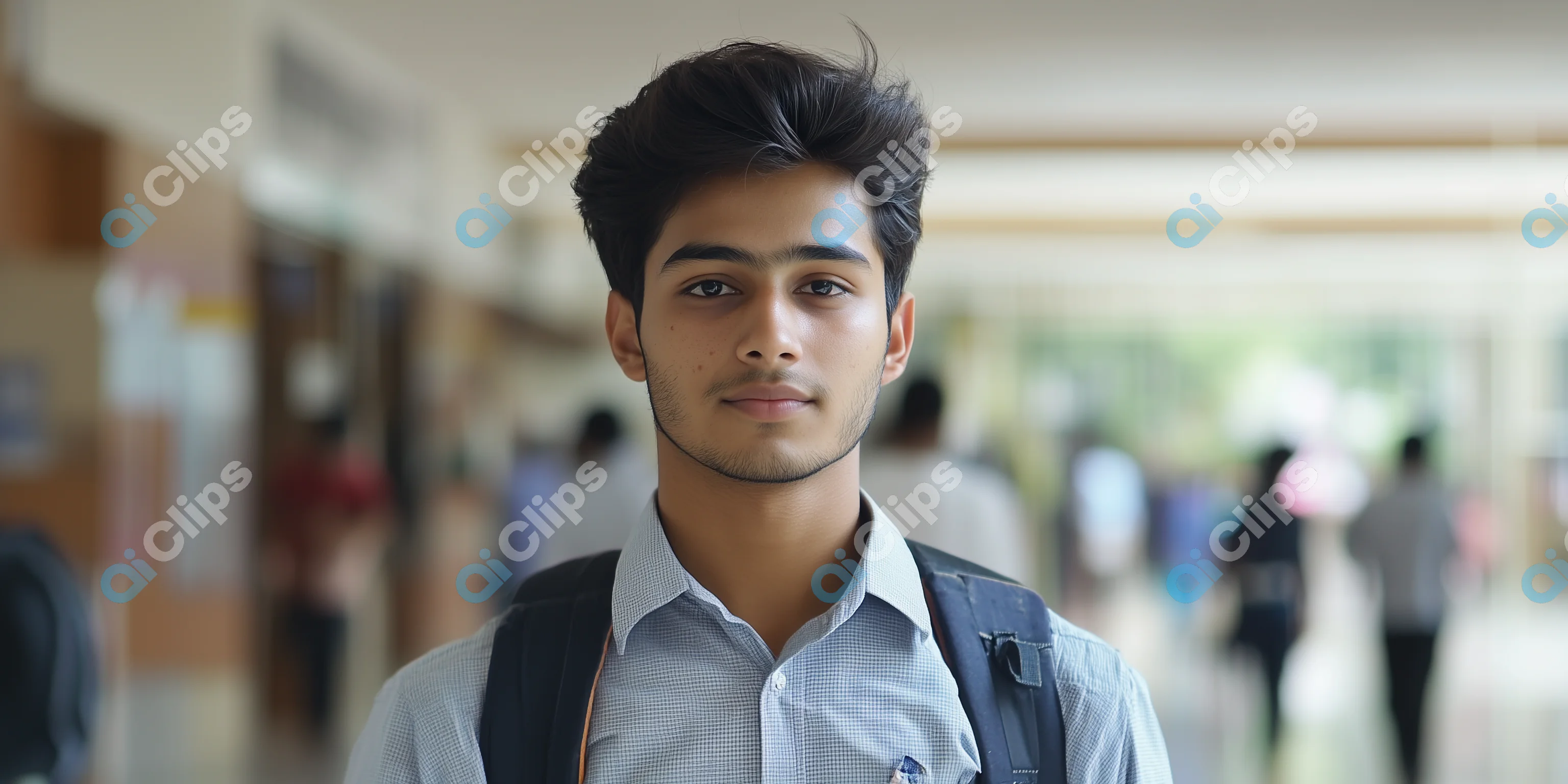Confident College Student