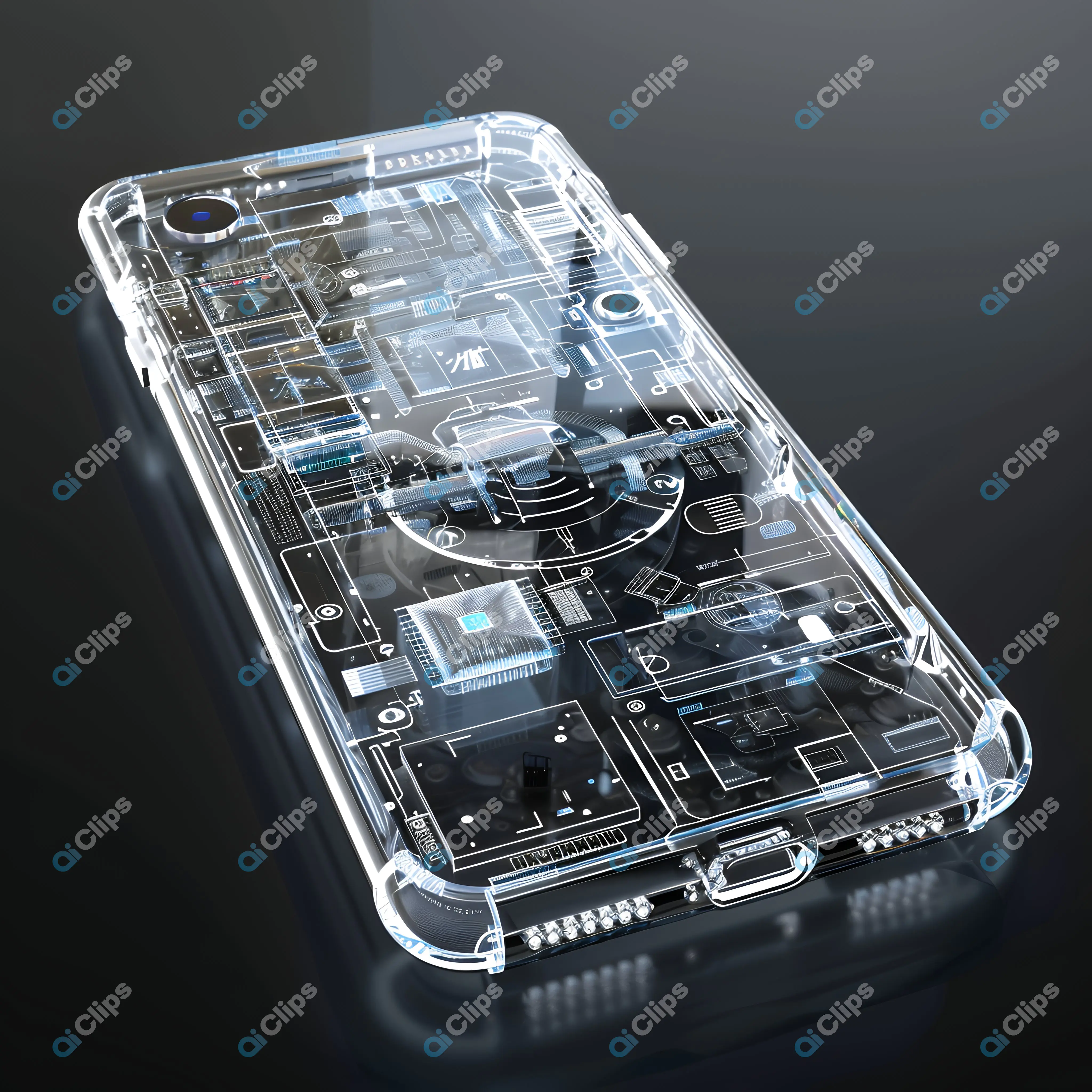 Transparent Smartphone Circuit