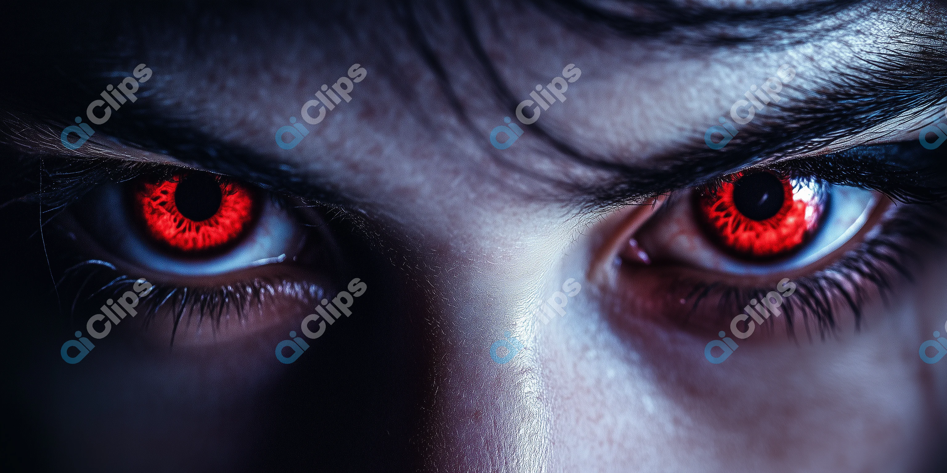 Intense Red Eyes