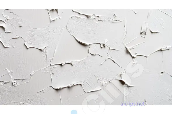 White Plaster Texture with Brush Strokes