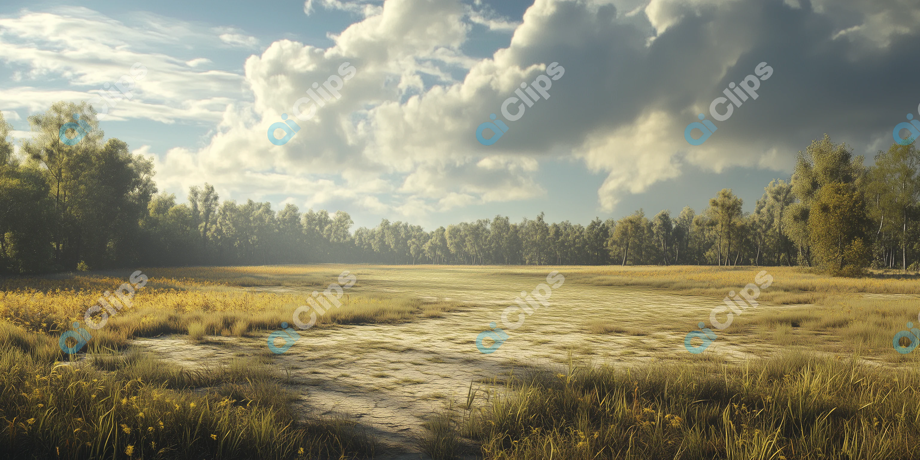 Serene Meadow Landscape