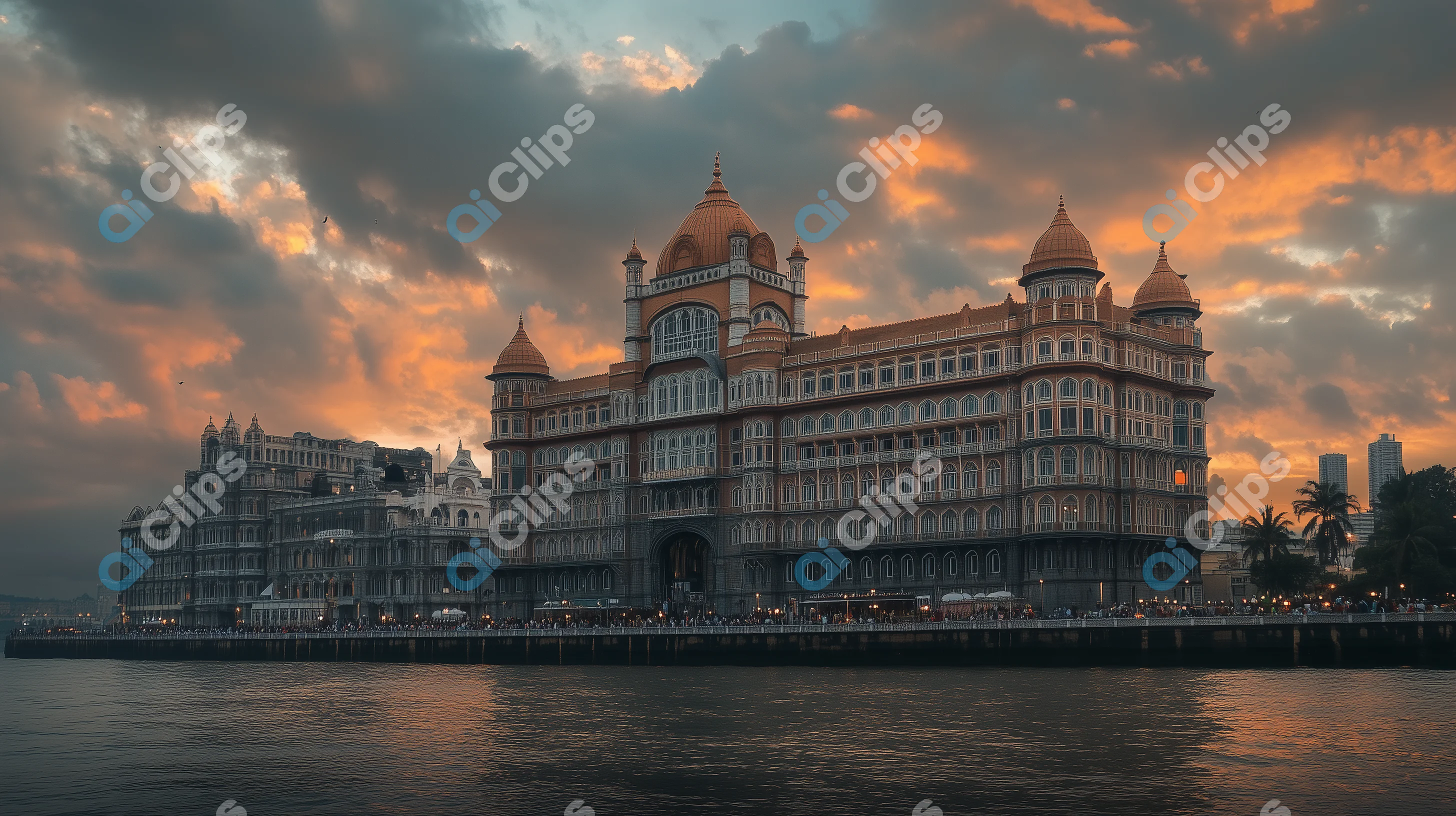 The Taj Mahal Palace at Sunset
