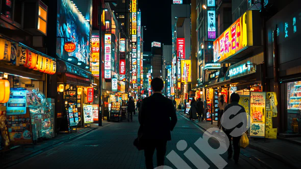 Tokyo Night Street