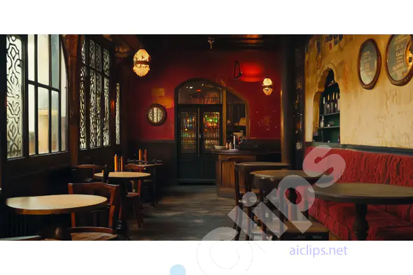 Cozy Vintage Pub Interior