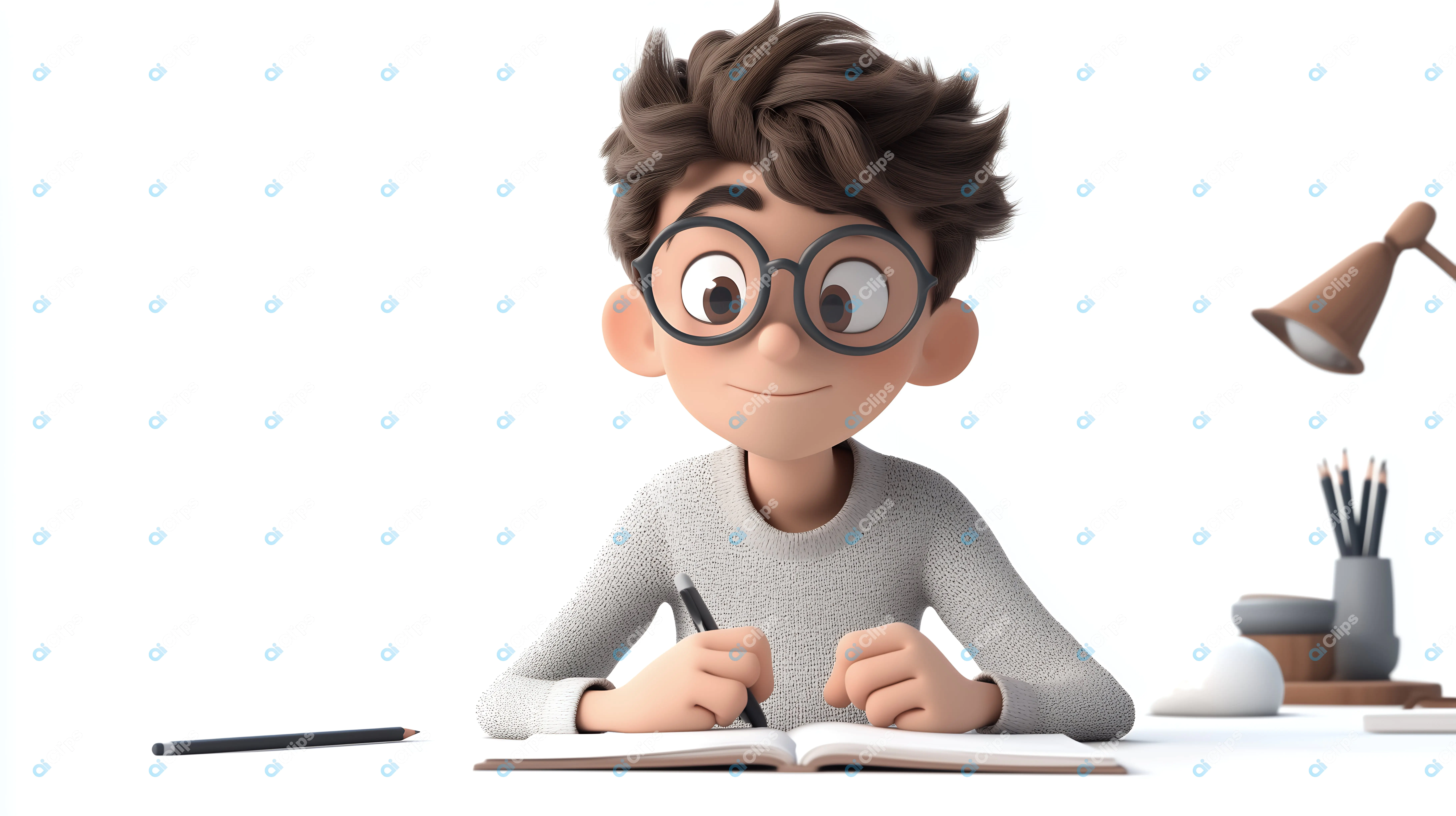 Focused Student Writing