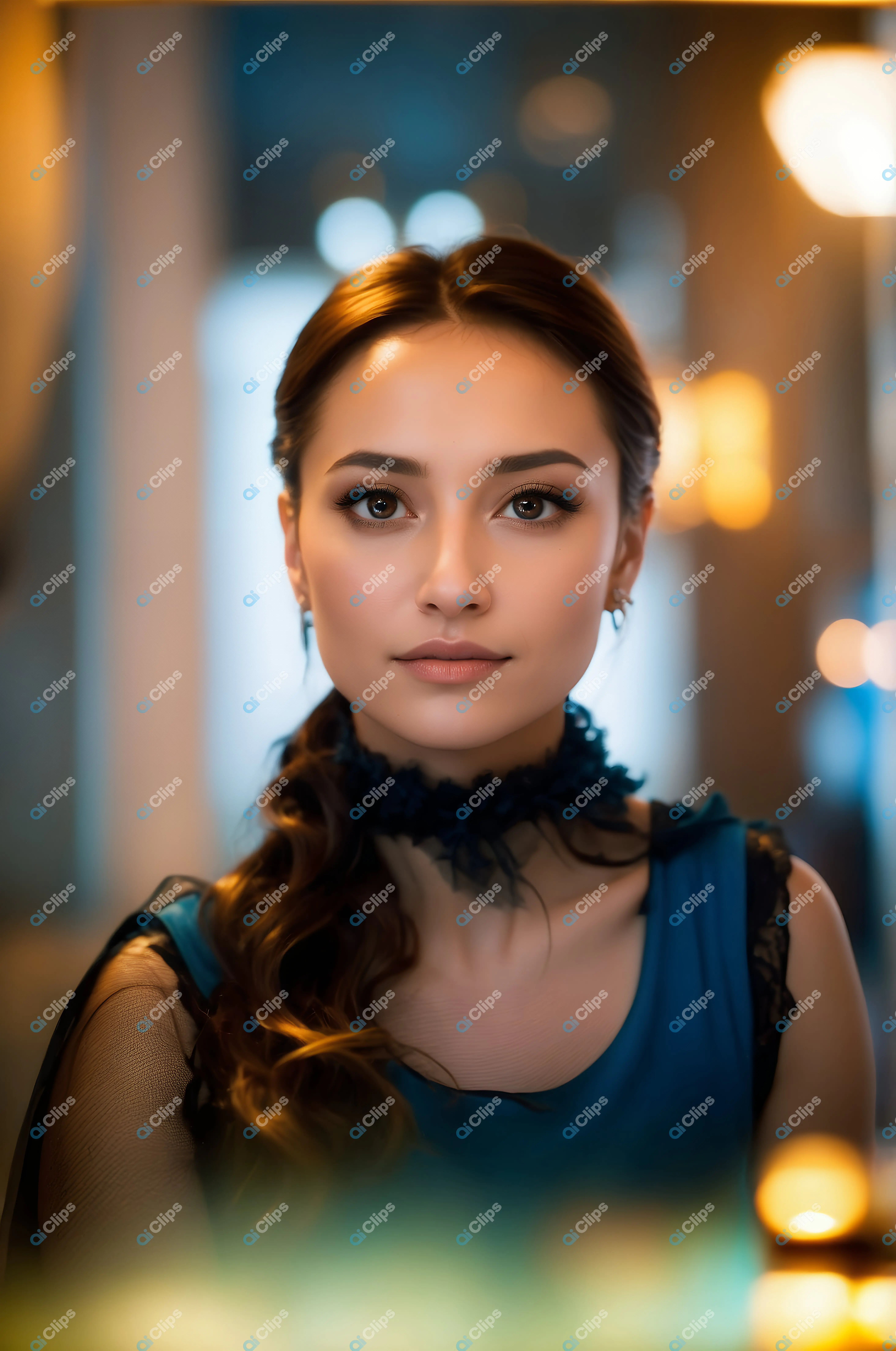 Elegant Young Woman