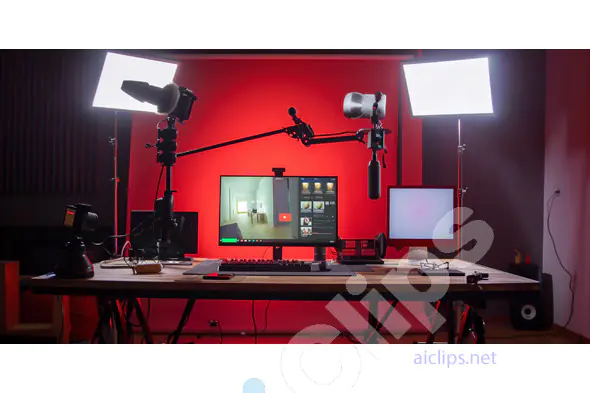 Modern Video Production Studio