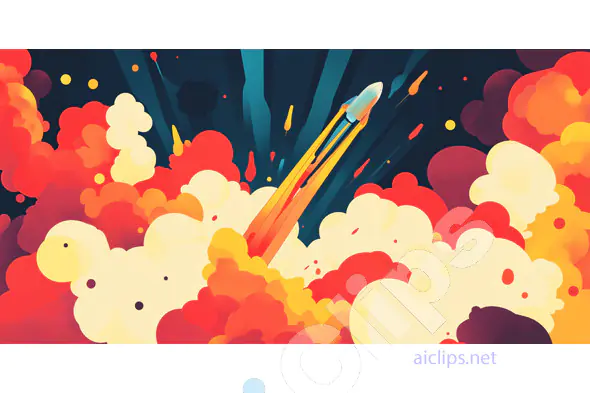 Rocket Launch Explosion