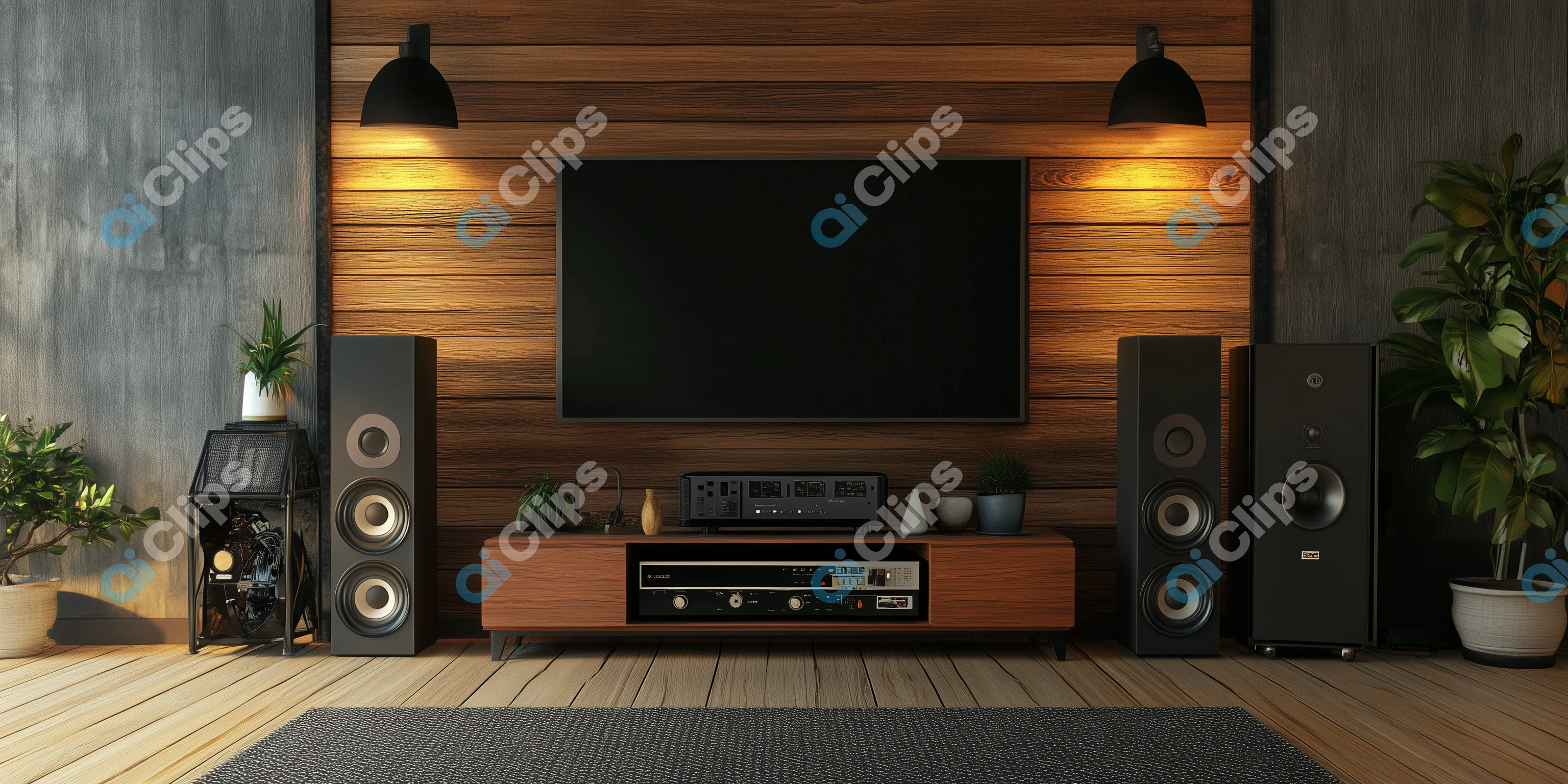 Modern Entertainment Room