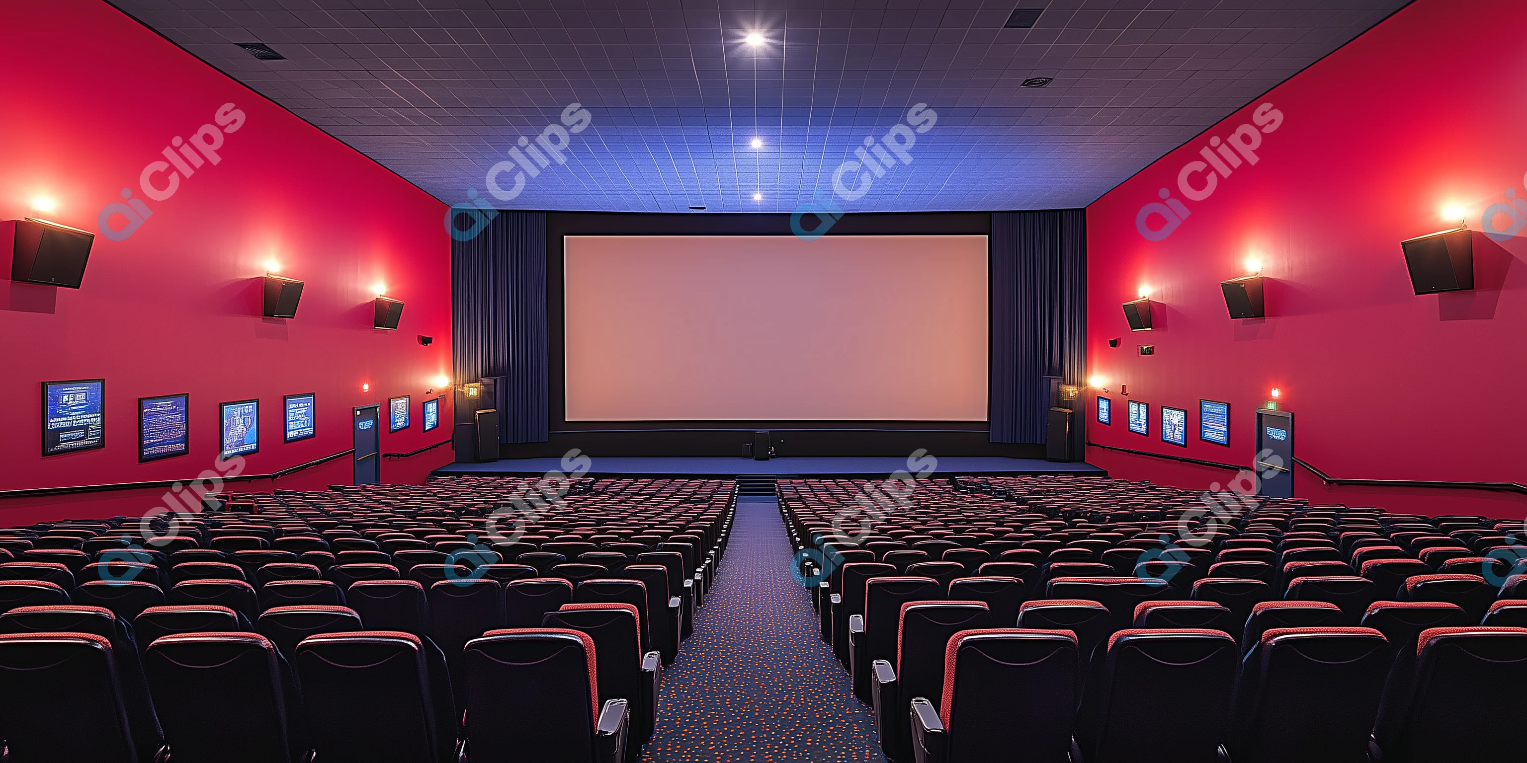 Modern Movie Theater