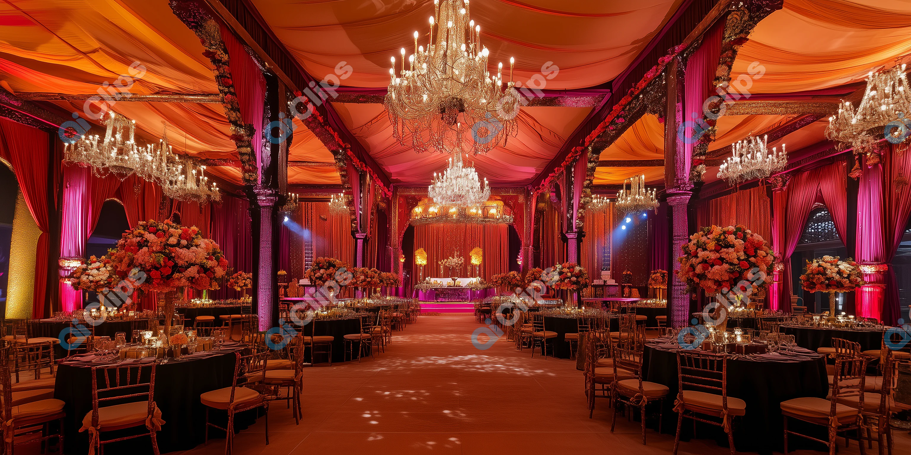 Luxurious Wedding Reception Venue