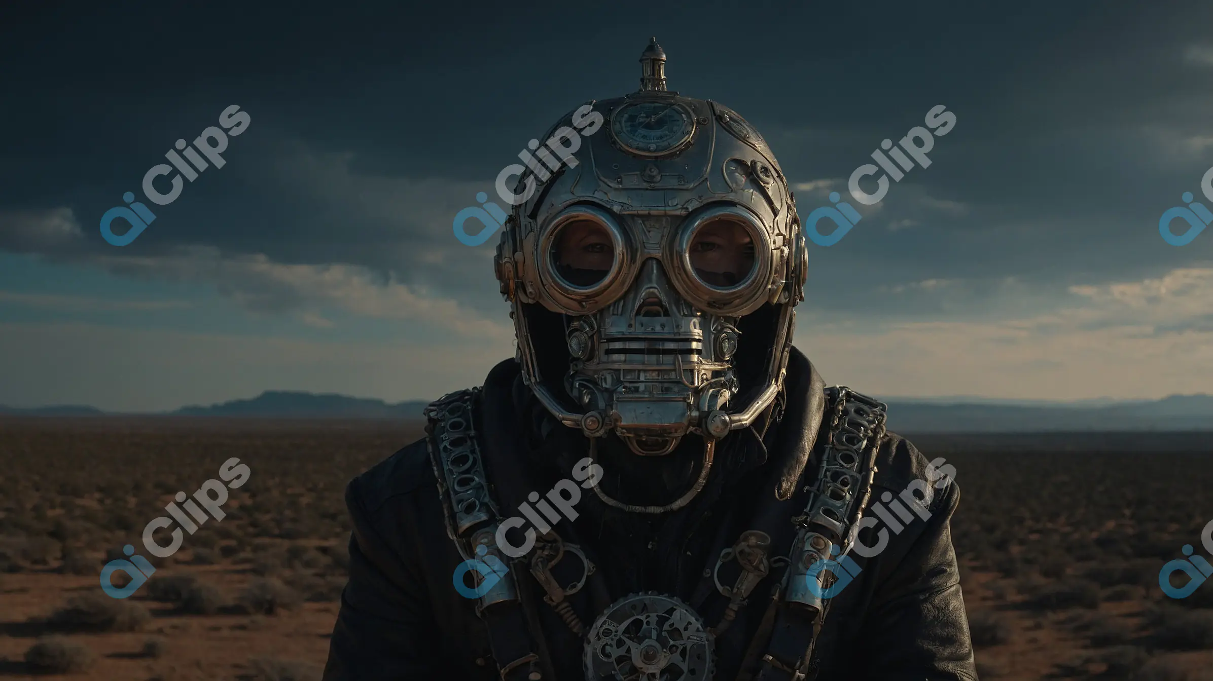 Steampunk Desert Explorer