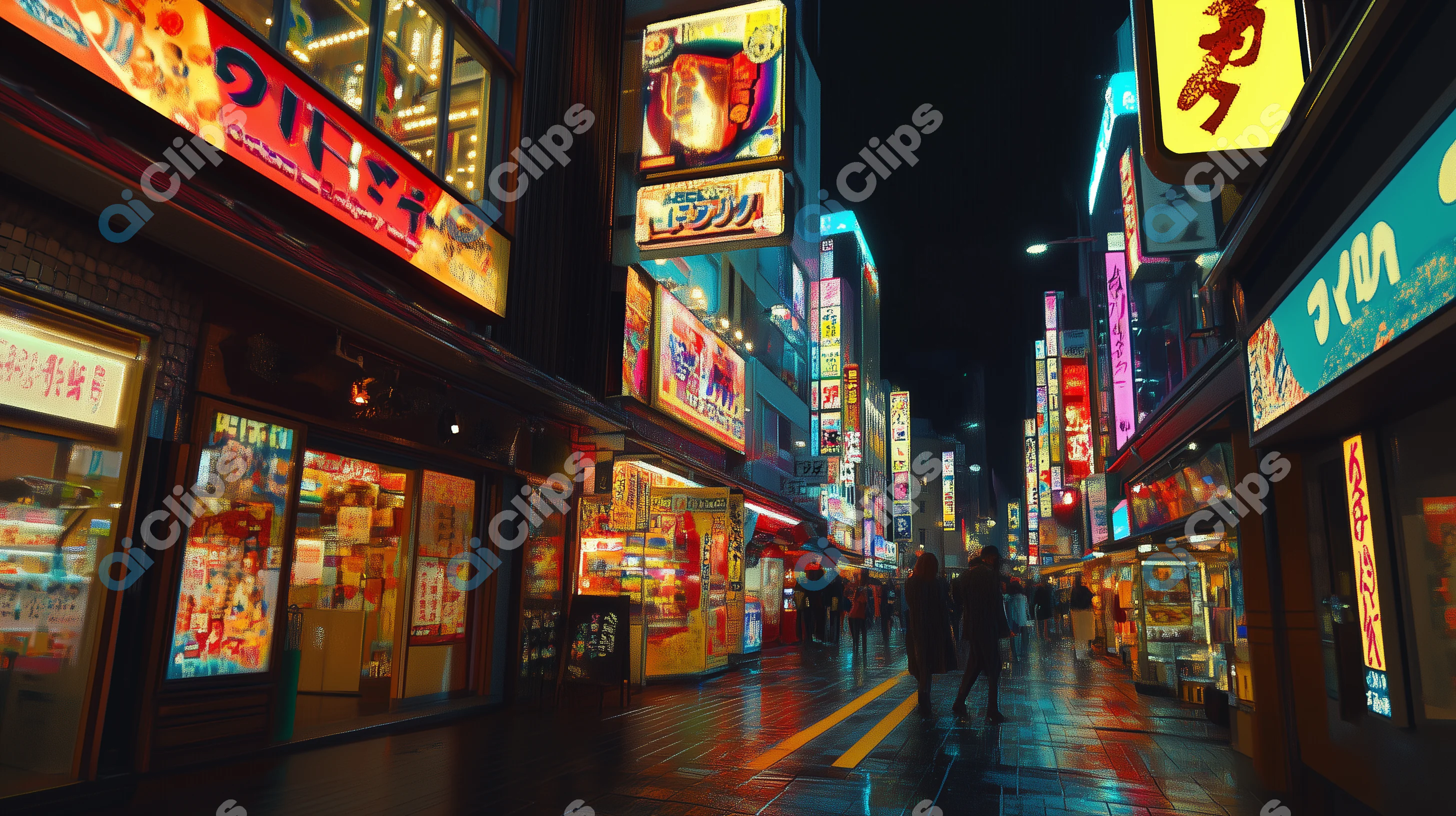 Tokyo Neon Streets