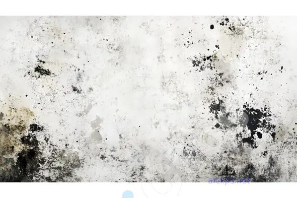 Grunge Stained Concrete Wall Texture