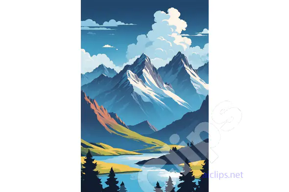 Scenic Mountain Landscape