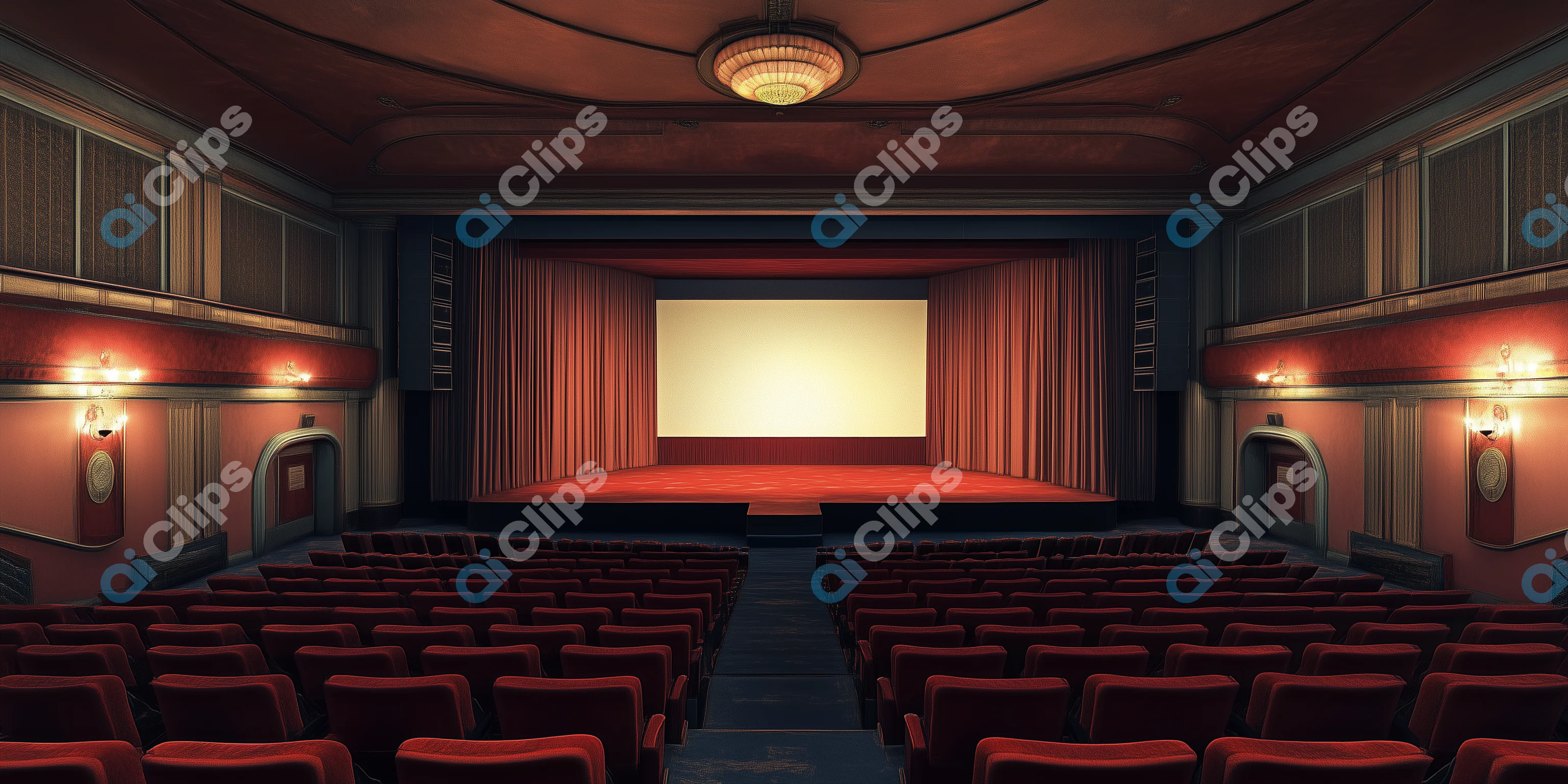 Vintage Theater Interior