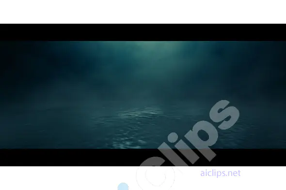 Mysterious Foggy Ocean