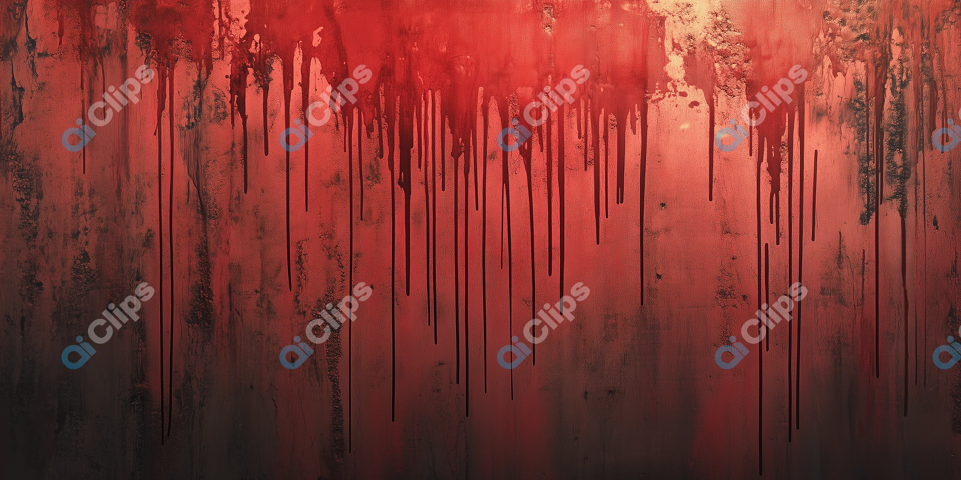 Red Dripping Paint Texture