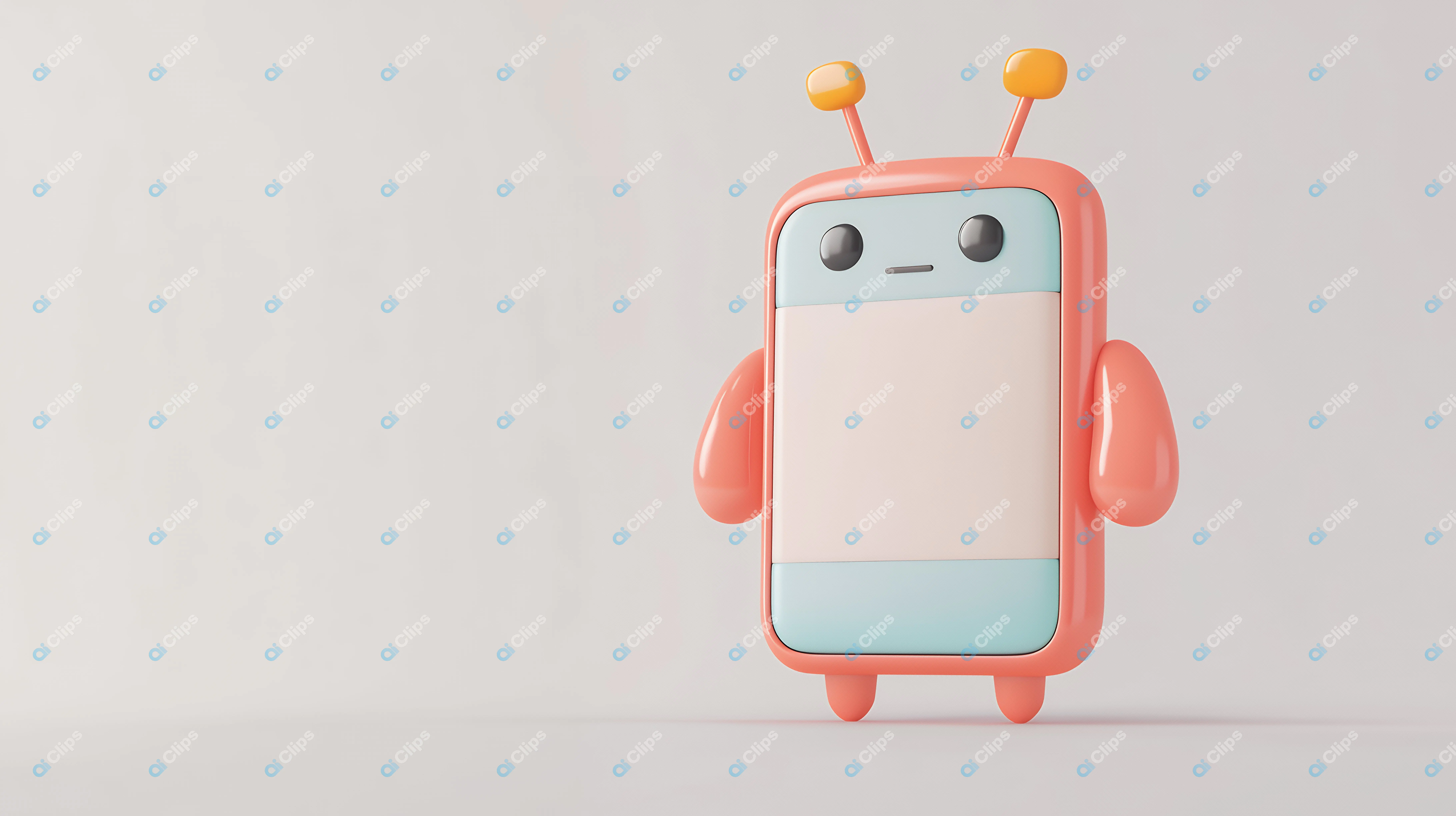 Cute Robot Character