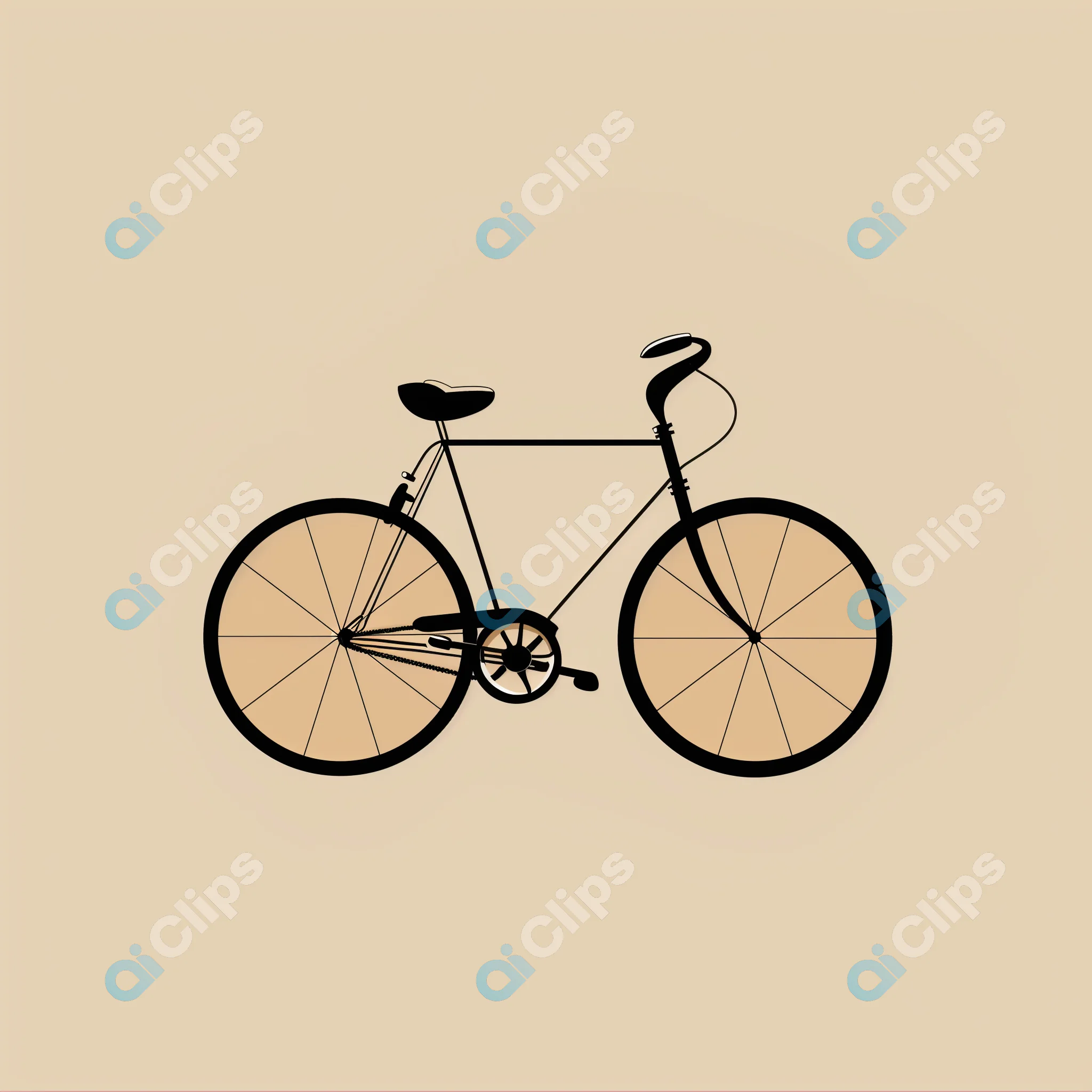 Vintage Bicycle Illustration