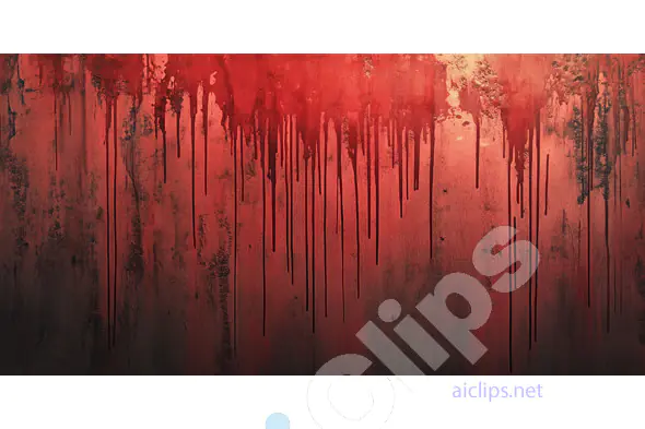 Red Dripping Paint Texture