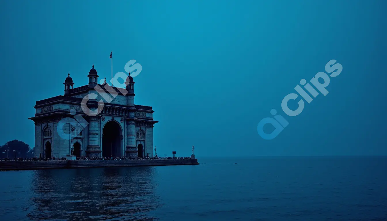 Serene View of the Gateway of India at Twilight