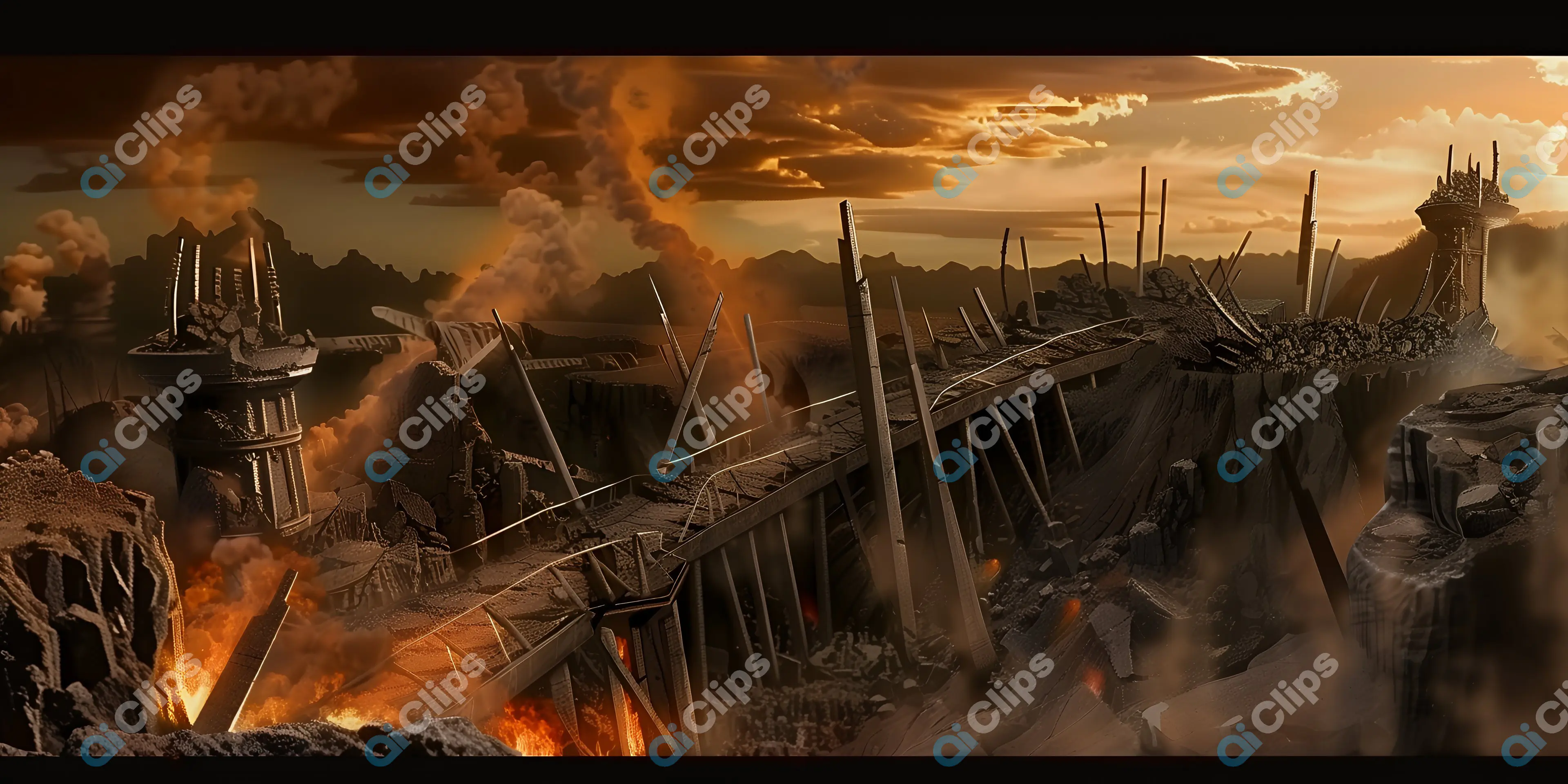 Post-Apocalyptic Ruins