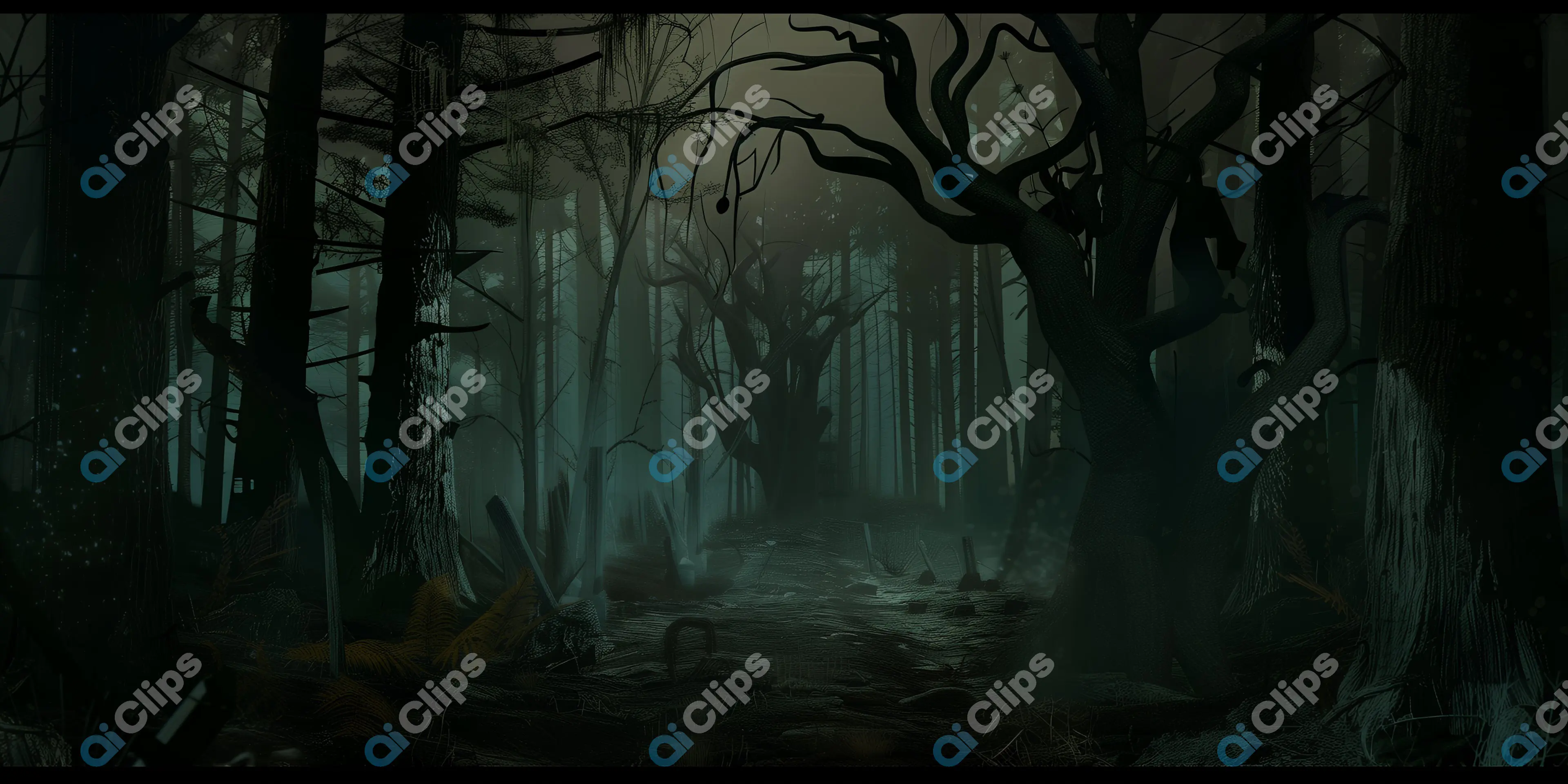 Dark Enchanted Forest