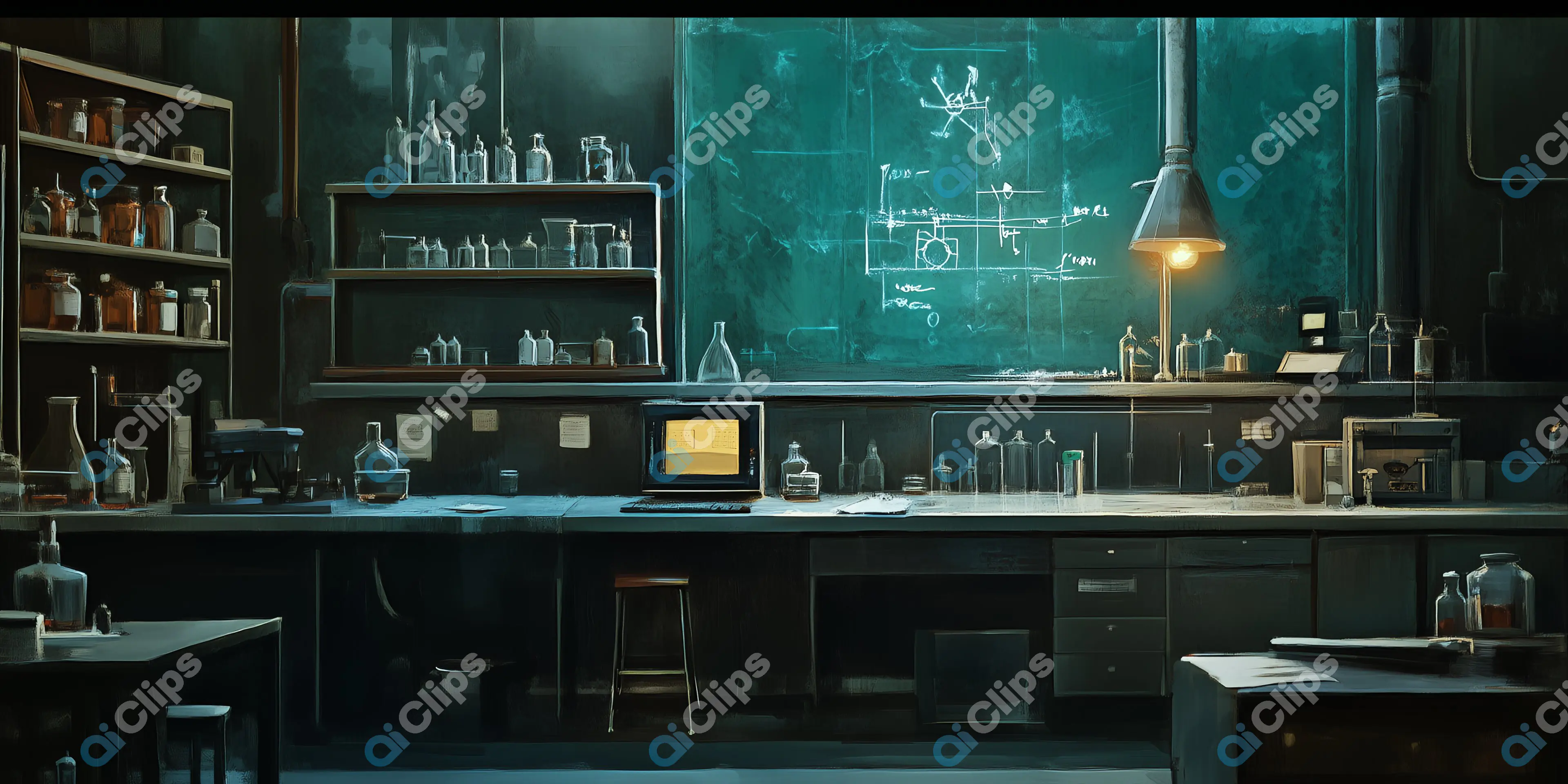 Vintage Science Lab