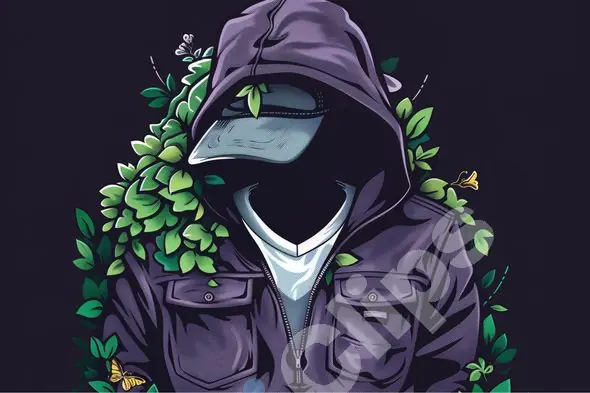 Mysterious Hooded Figure