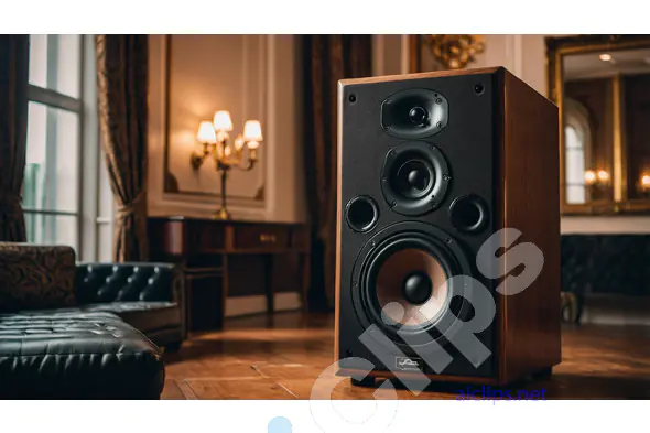 High-End Speaker in Luxury Room