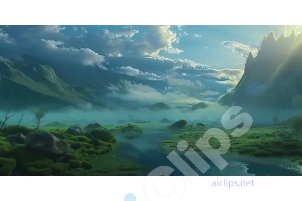 Serene Fantasy Valley