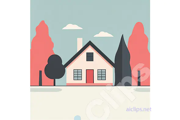 Modern House Illustration