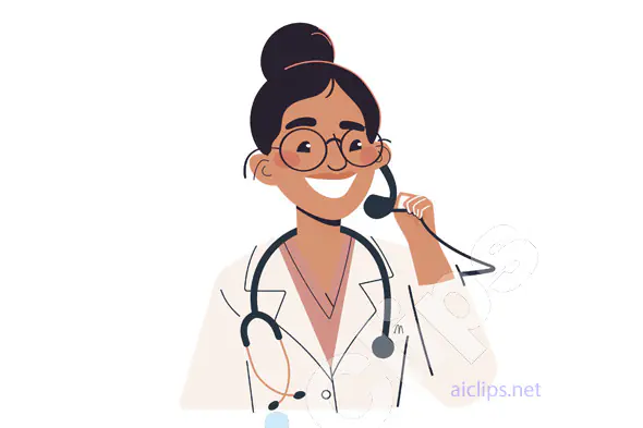 Female Doctor with Stethoscope