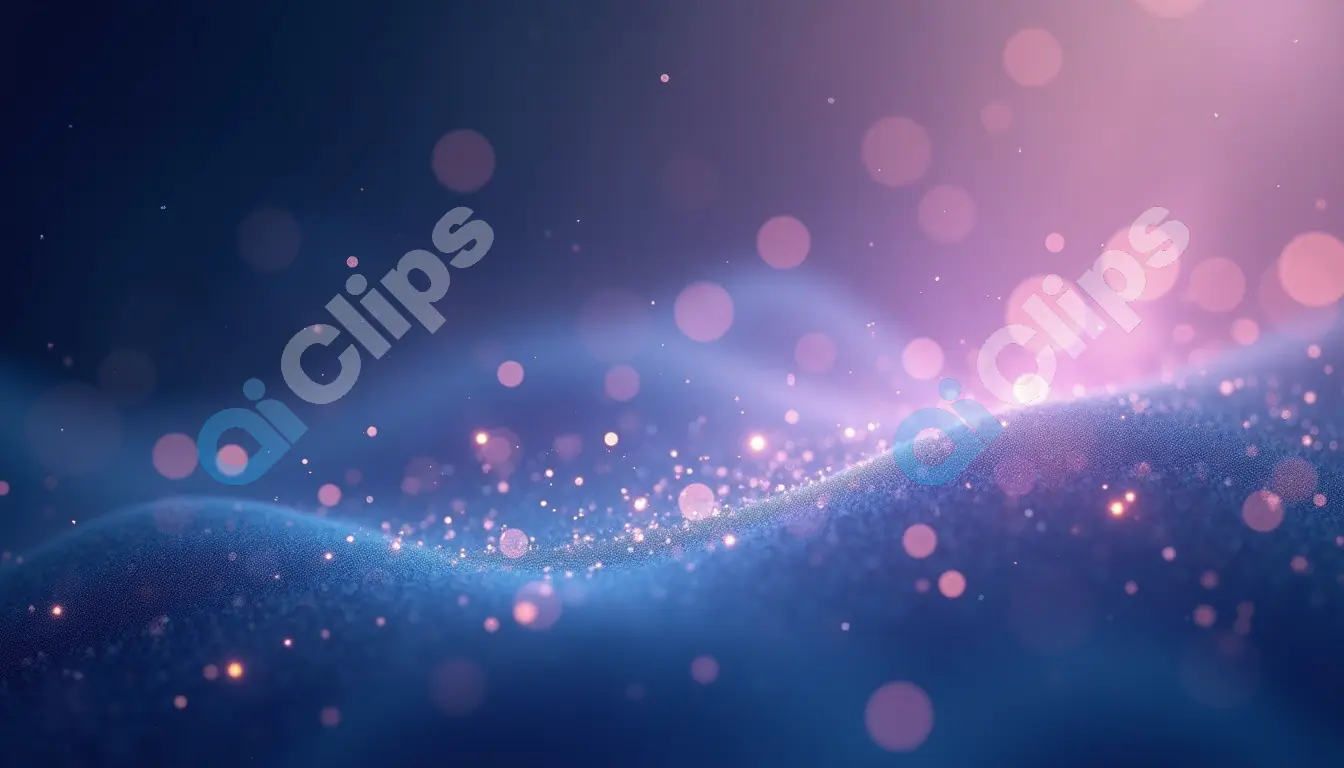 Dreamy Abstract Bokeh Background with Soft Glows