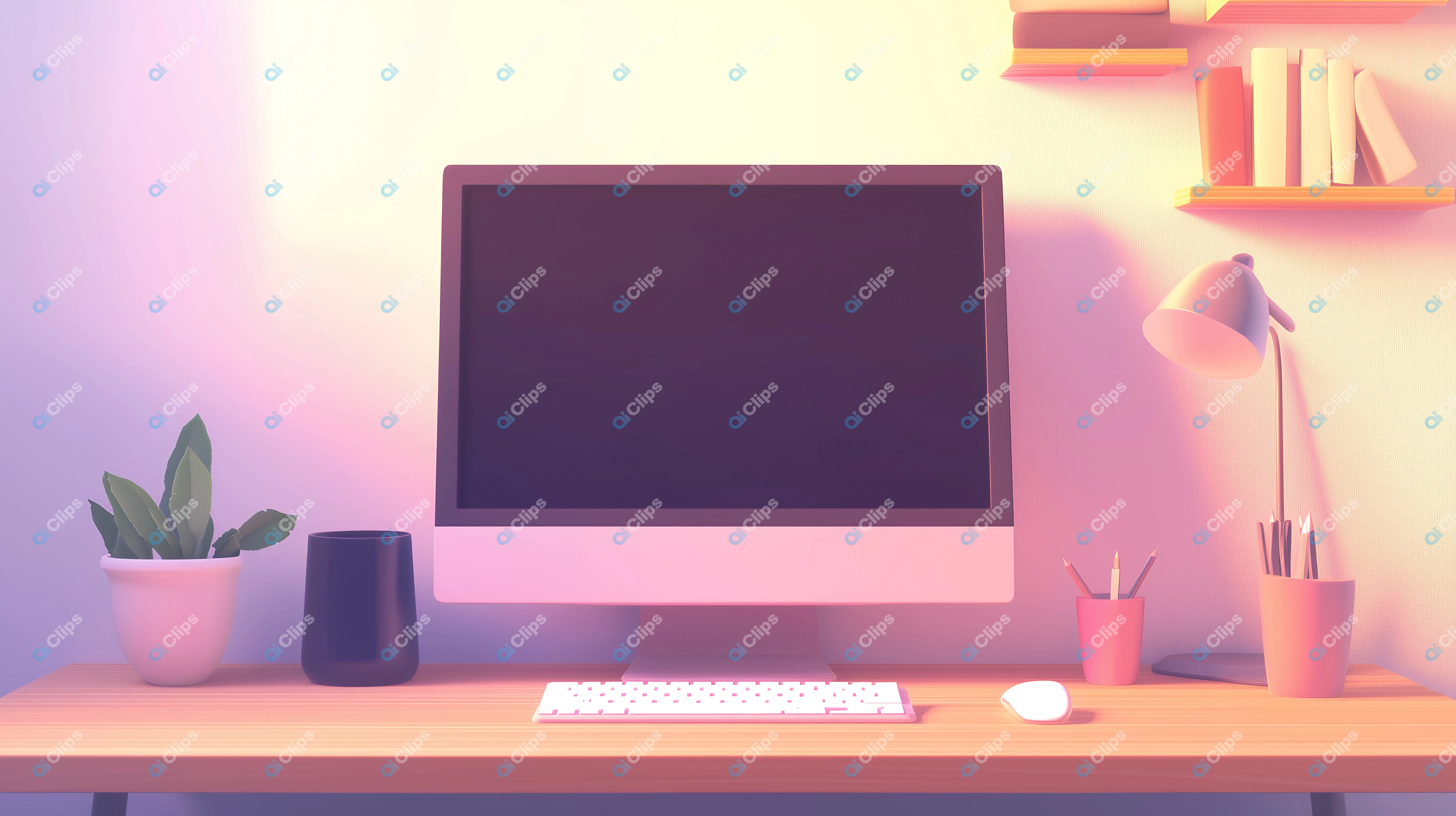 Modern Home Office Desk