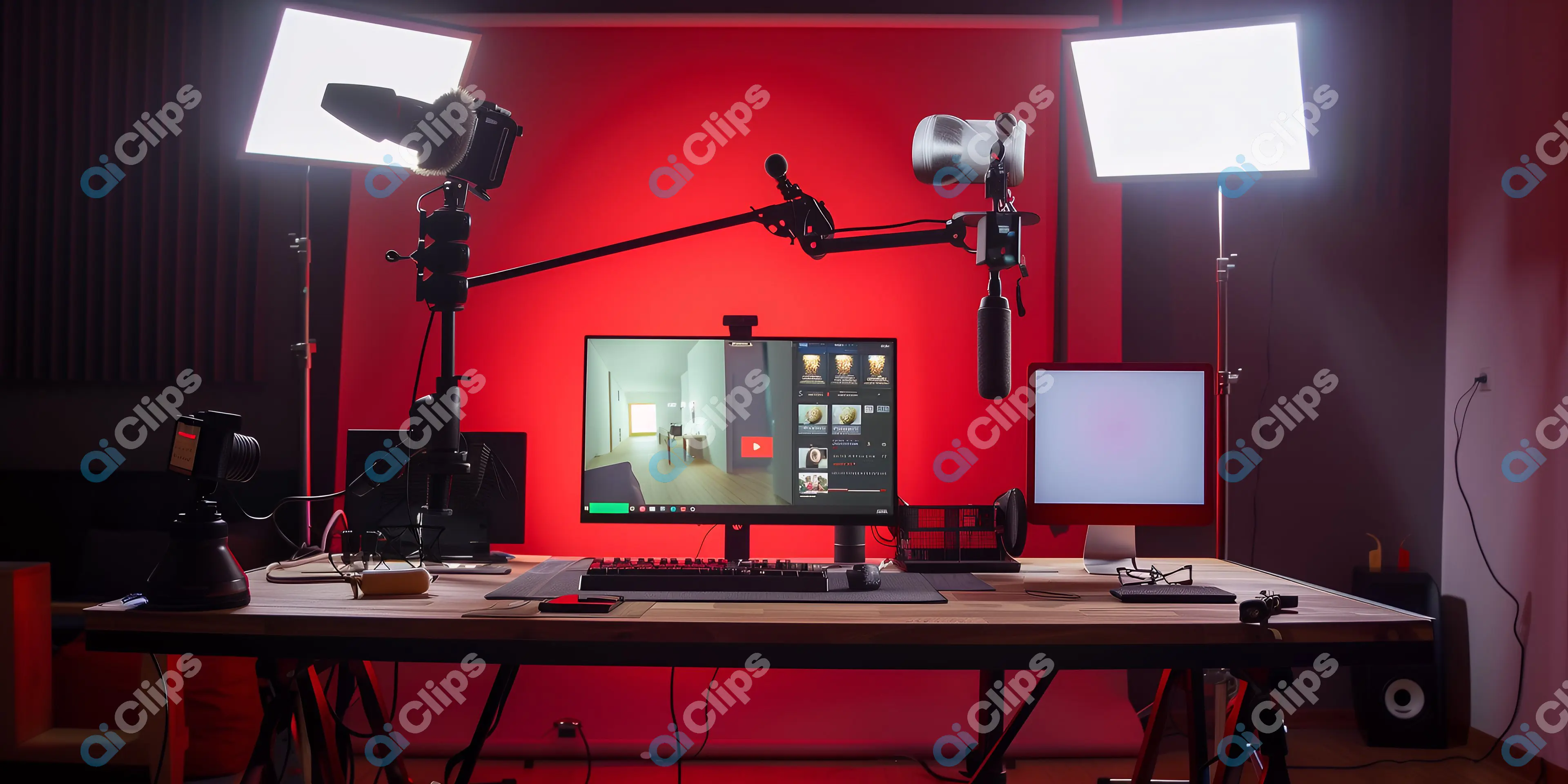 Modern Video Production Studio