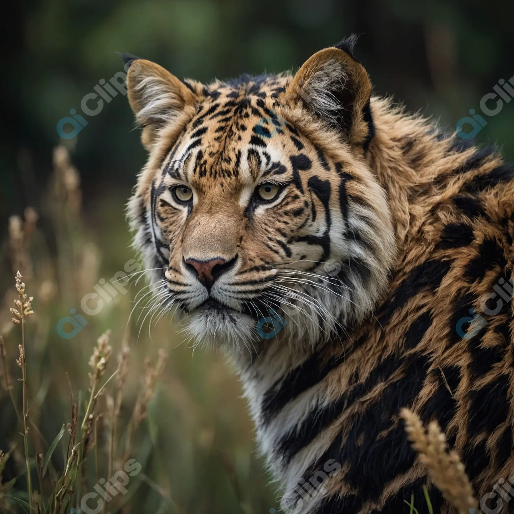 Majestic Tiger Portrait