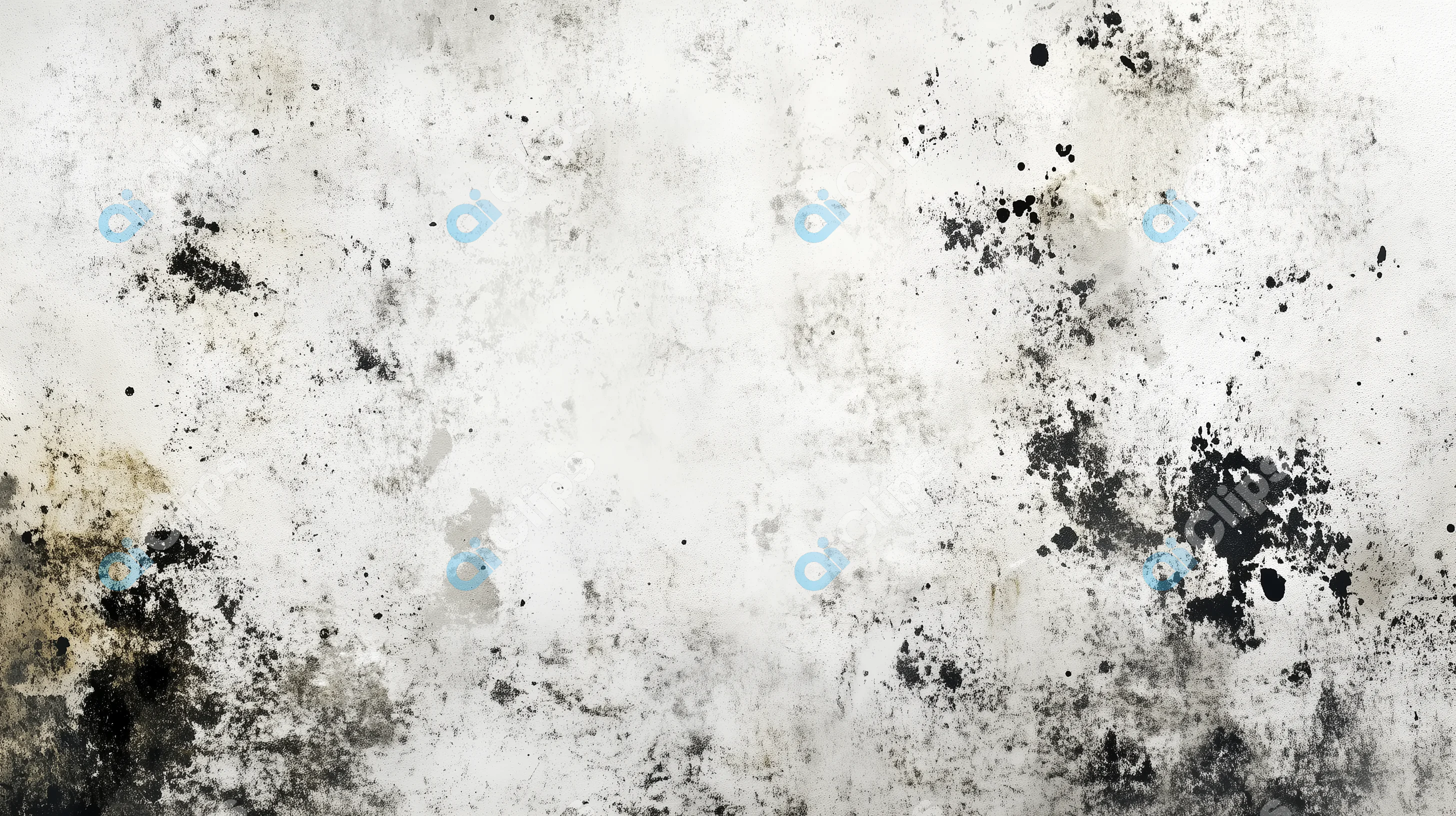Grunge Stained Concrete Wall Texture