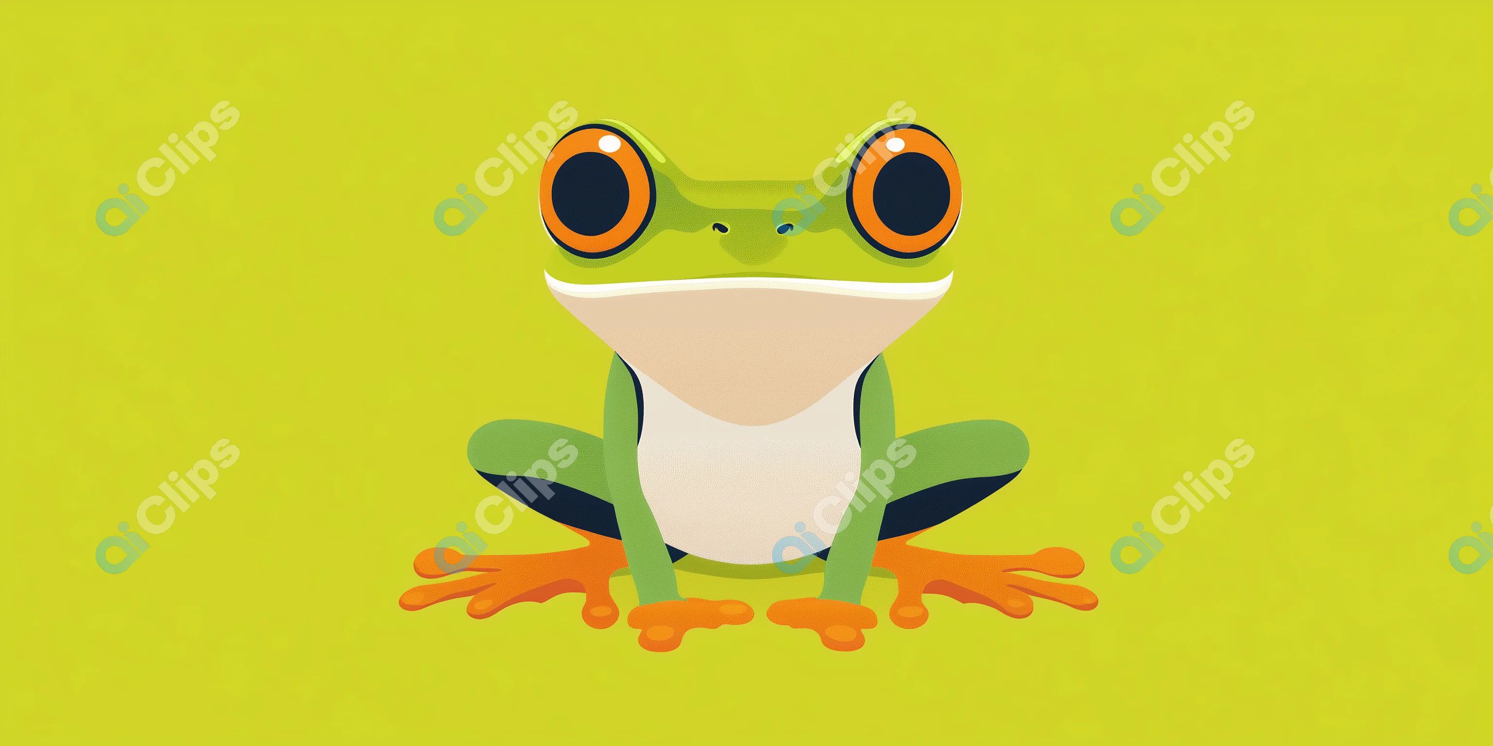 Cartoon Frog Illustration
