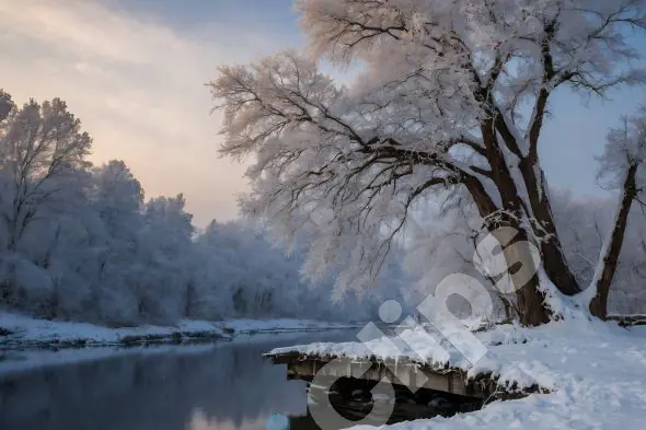 Winter Wonderland by the River