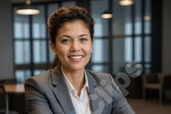 Confident Businesswoman in Office