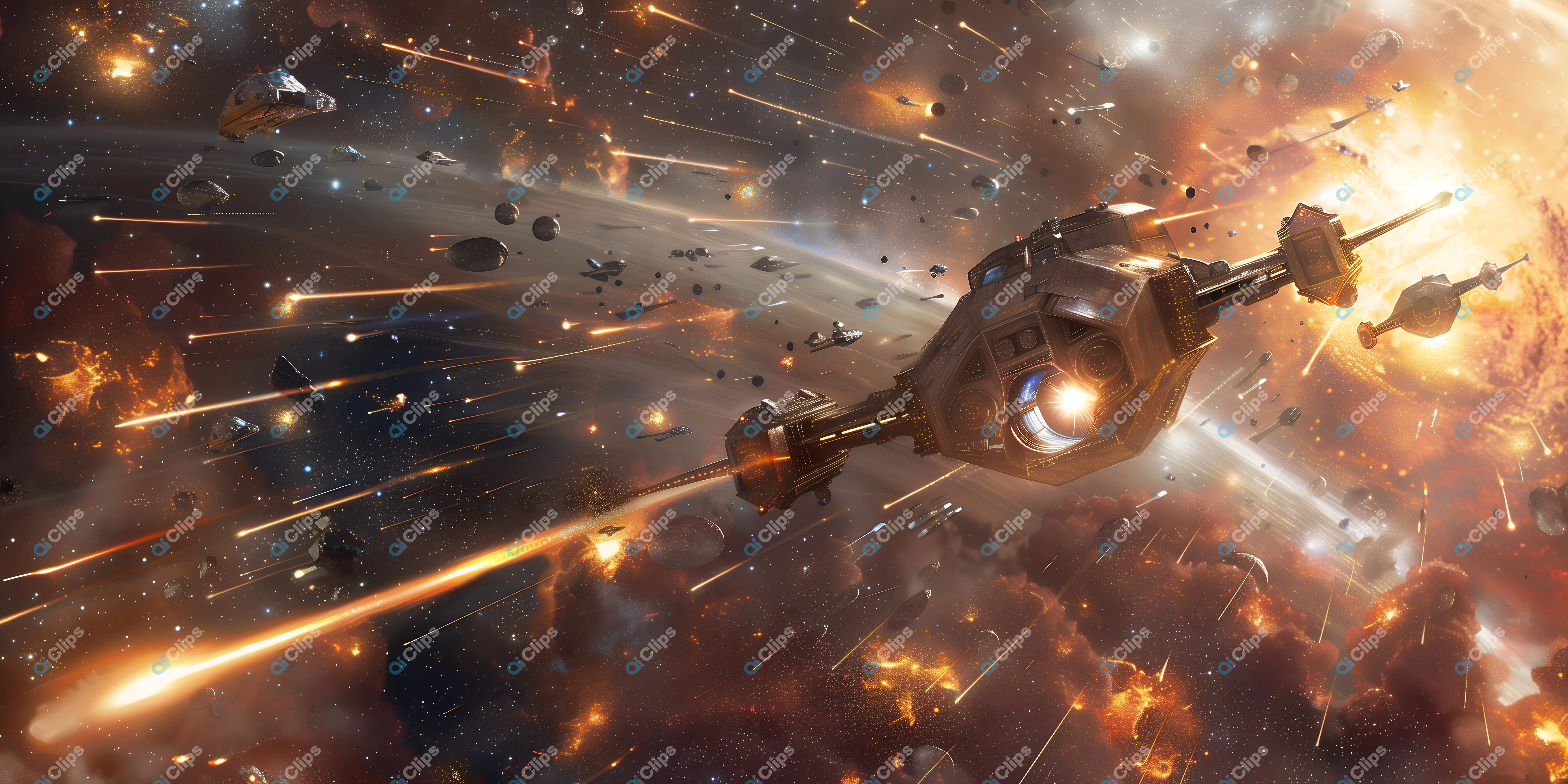 Intense Space Combat