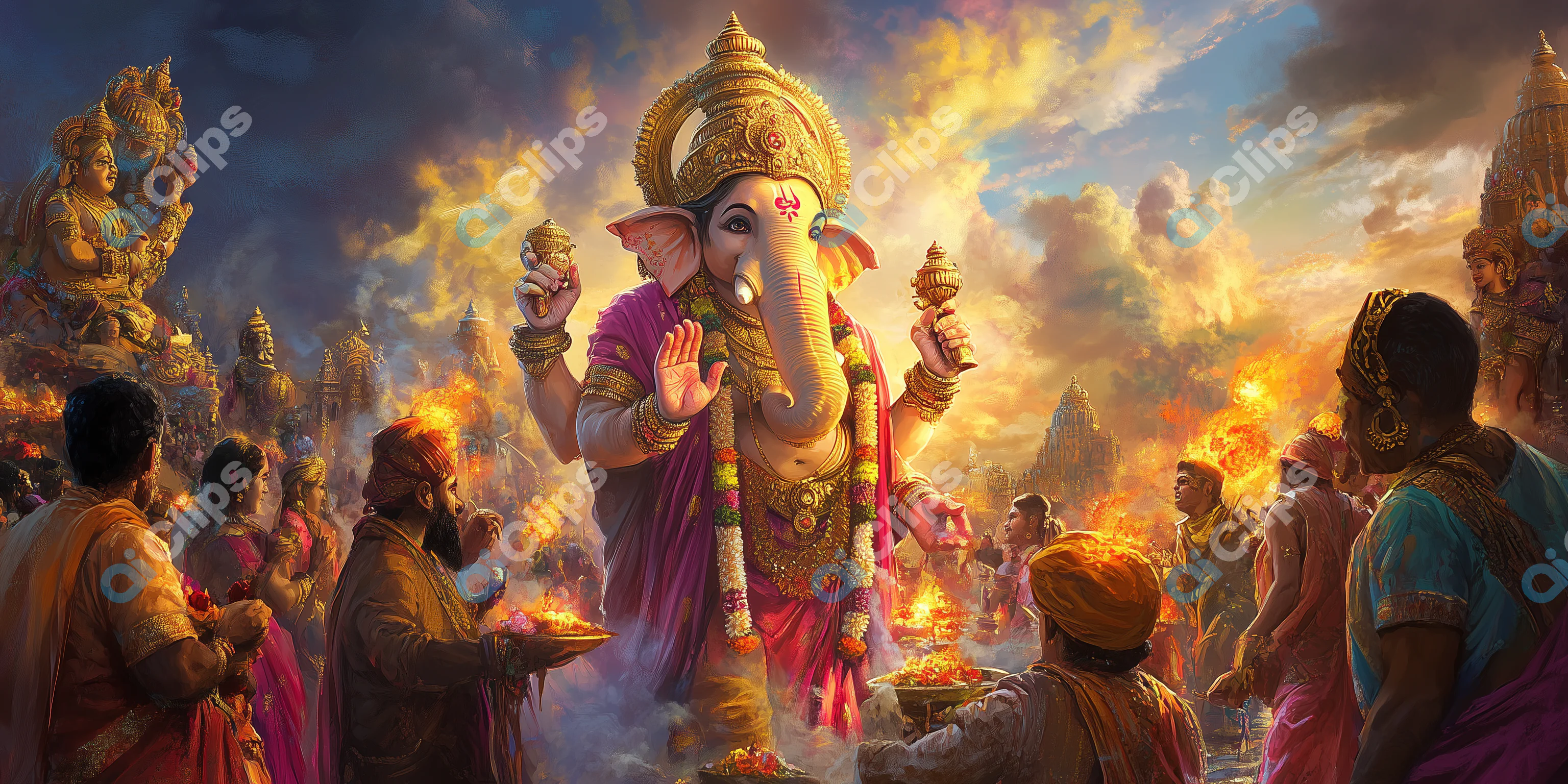 Grand Ganesh Festival Celebration