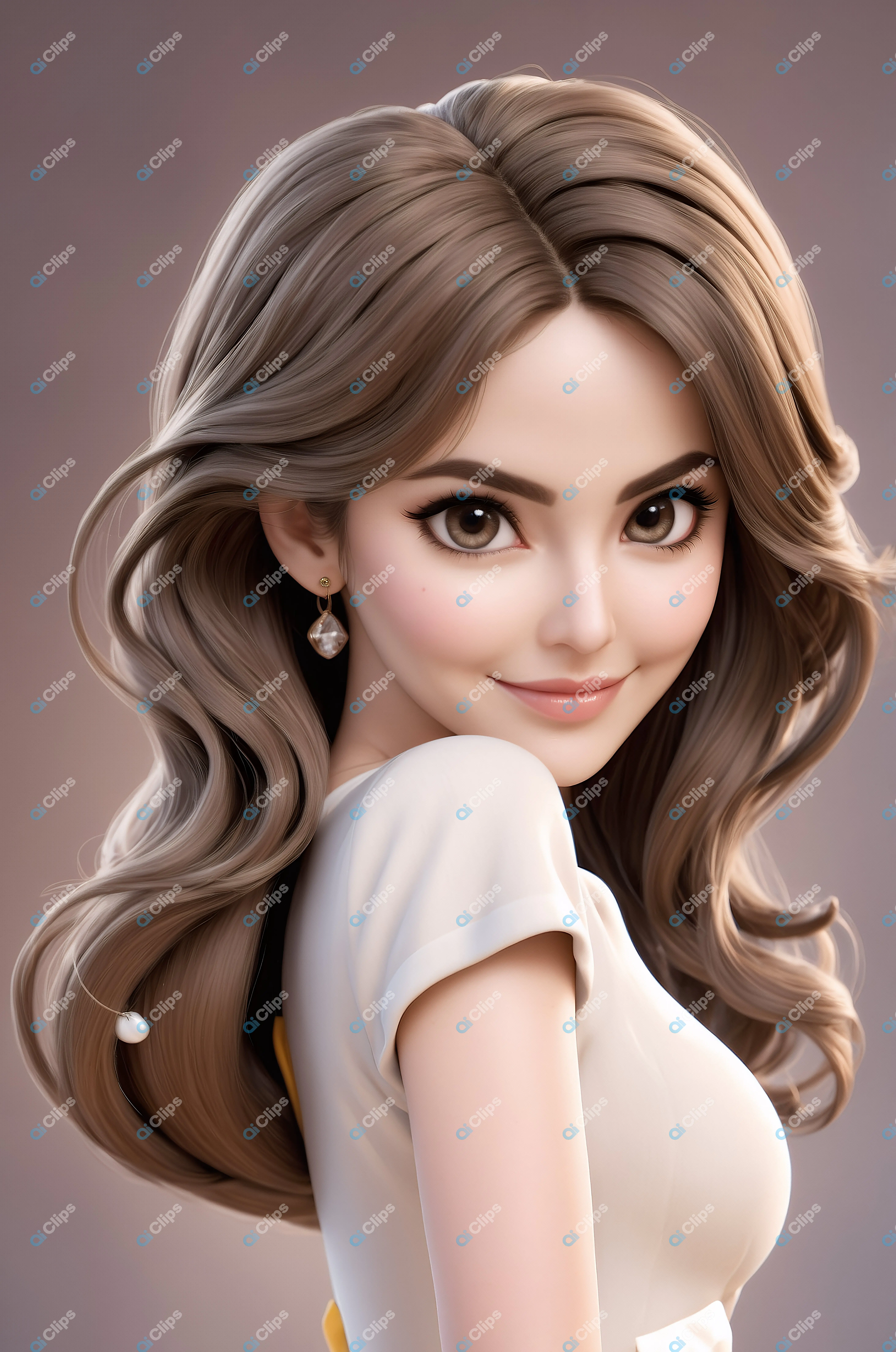 Elegant Woman Illustration