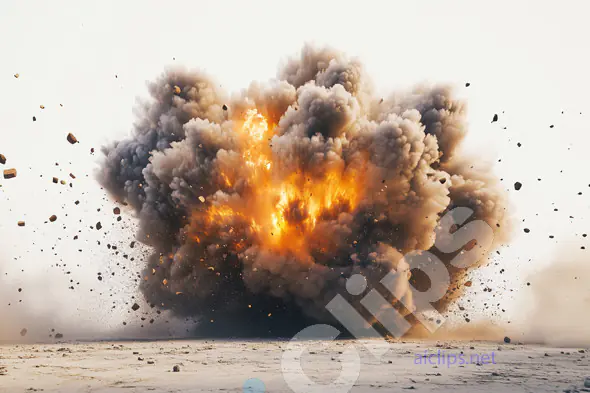 Intense Ground Explosion