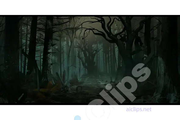 Dark Enchanted Forest