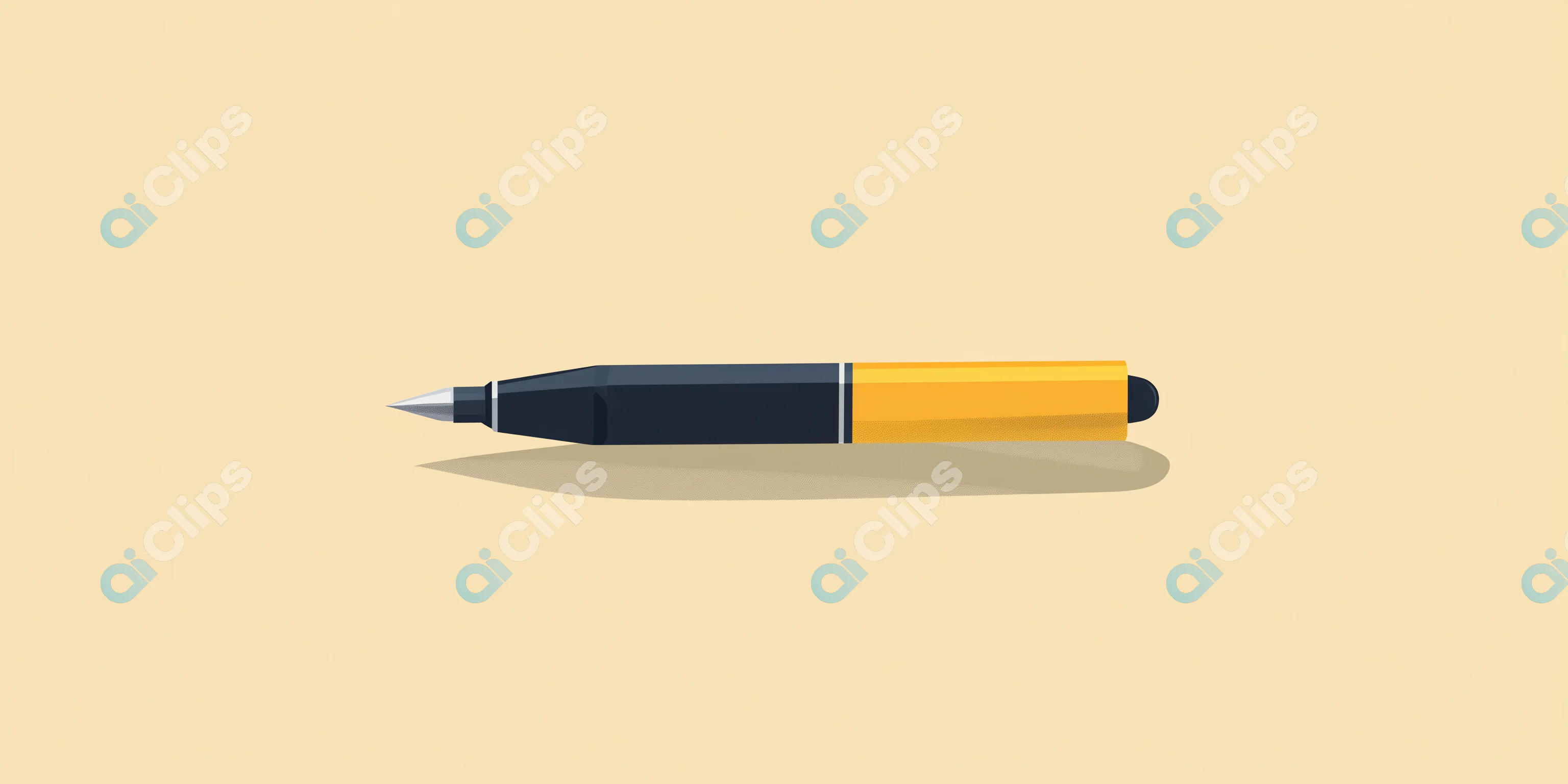 Modern Pen Illustration