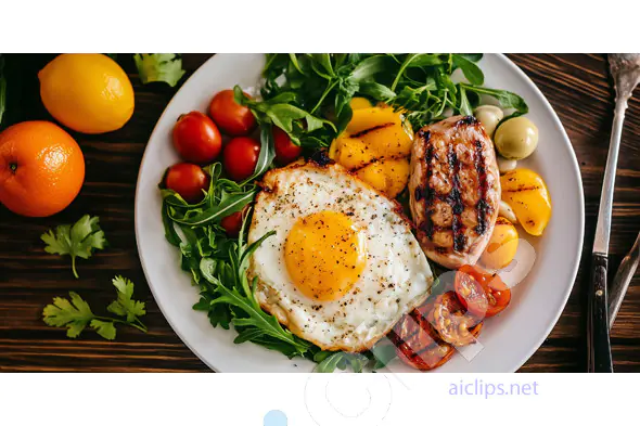 Healthy Breakfast Plate